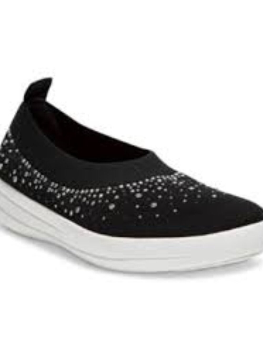 fit flop Uberknit™ Crystal Ballerina Slip-On Sneakers womens